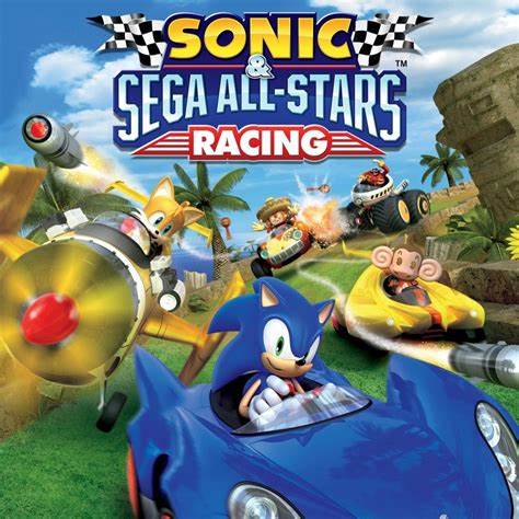 The cover art for Sonic & SEGA All-Stars Racing. It includes